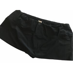 4 Chaps Women's Black New Skirted Hipster Bathing Suit Bottoms